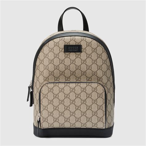 gucci gg supreme small backpack replica|gucci guccissima slim backpack.